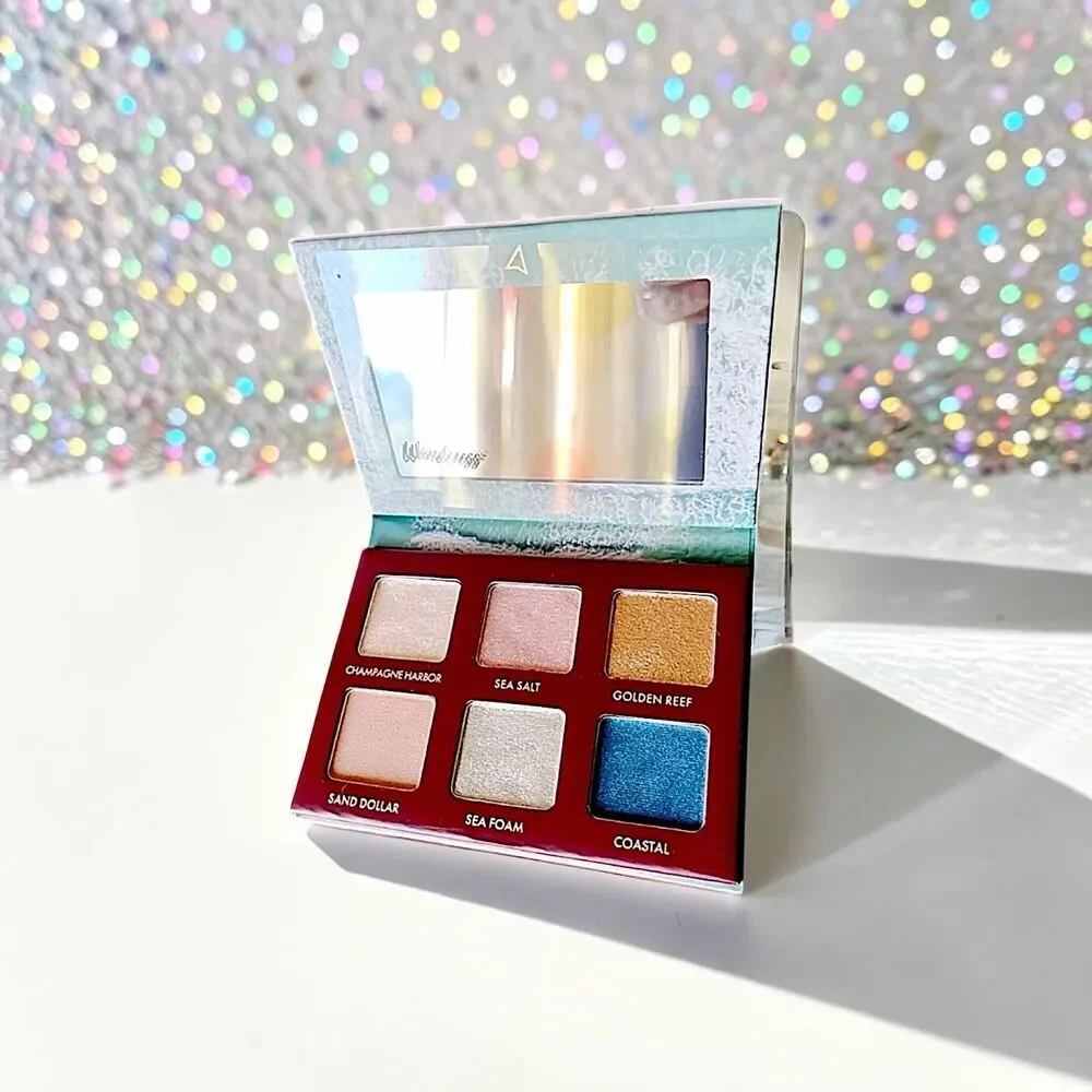 Wander beauty wanderess seascape eyeshadow palette 0.33 oz NIB